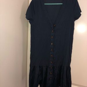 Short sleeve Navy dress